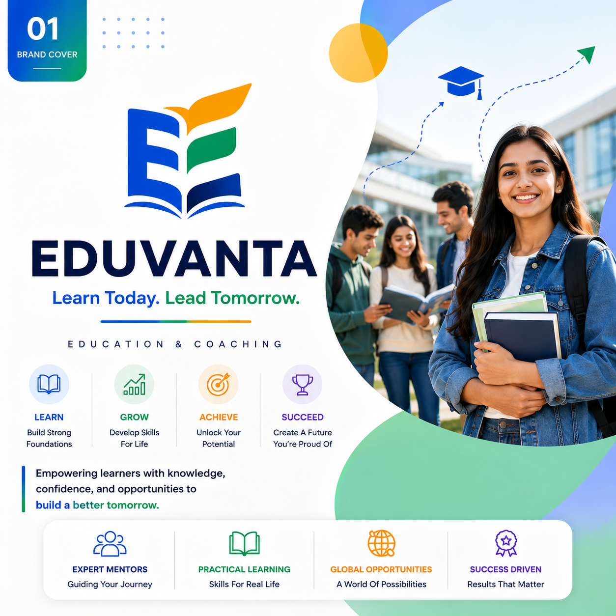 Eduvanta education branding kit